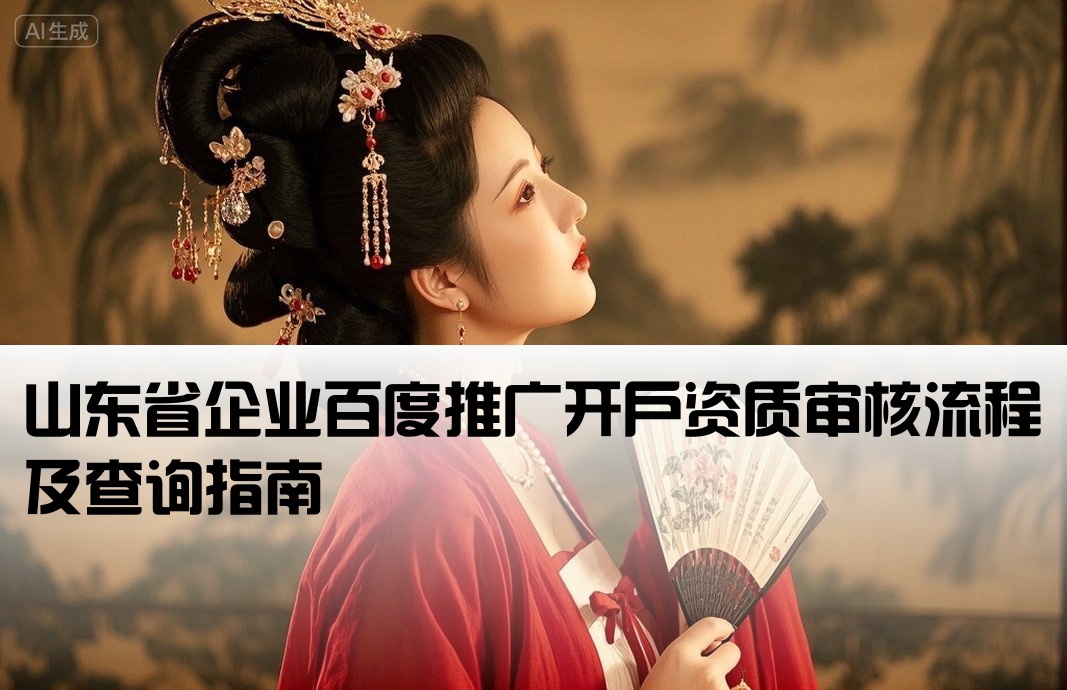 山东百度推广开户资质查询
