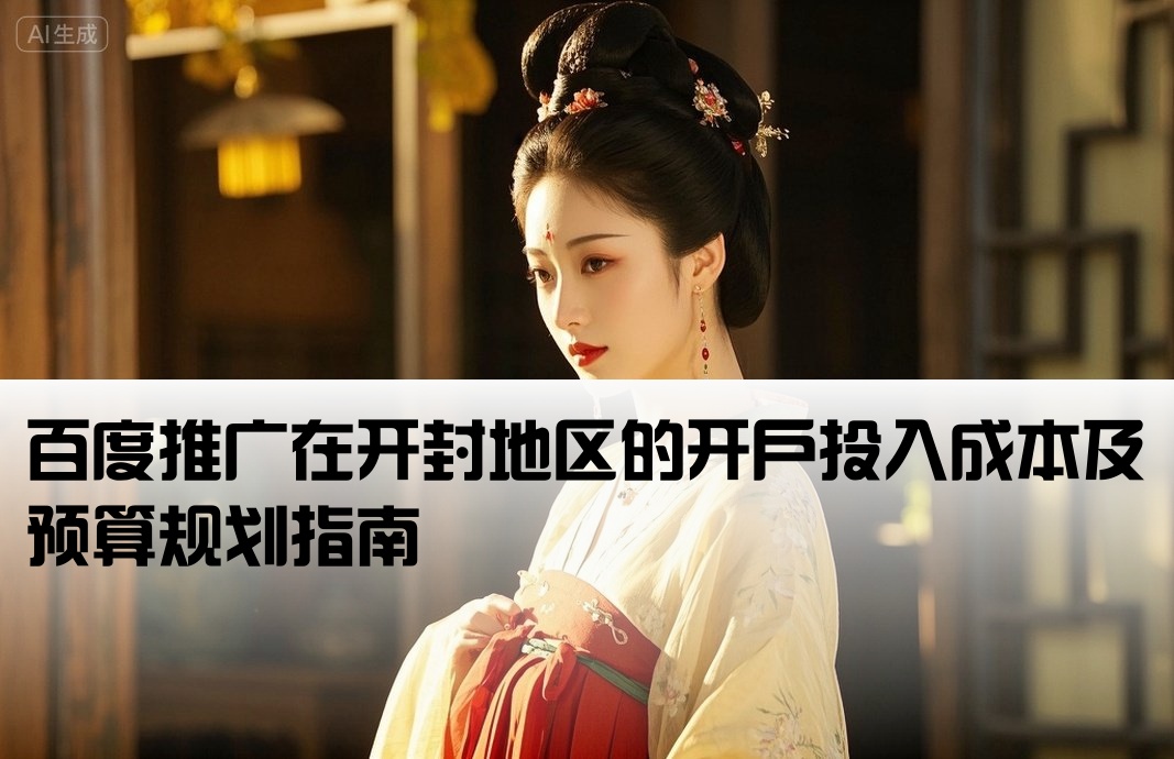 百度推广在开封地区的开户投入成本及预算规划指南[开封百度推广开户费用]