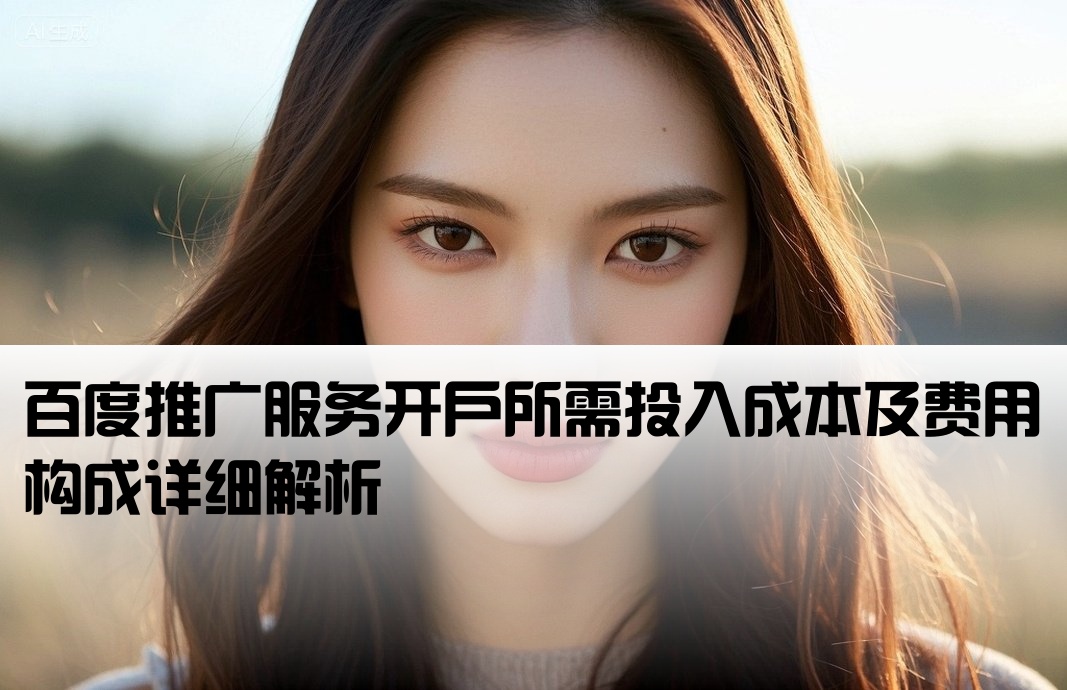 百度推广服务开户所需投入成本及费用构成详细解析